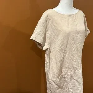 chinese dress ladies PEONOCEA Linen Dress Women Summer T Shirt Dress Free Sleeveless People  Cotton-Linen Mini Dress Beach Sun Dress with Pockets Black, Small at Amazon  Women's Clothing store